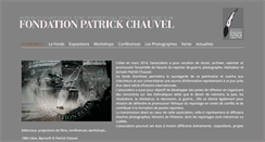 Desktop Screenshot of fonds-patrickchauvel.com